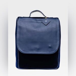 Unisex - VELVET LUXE BACKPACK IN ROYAL BLUE
